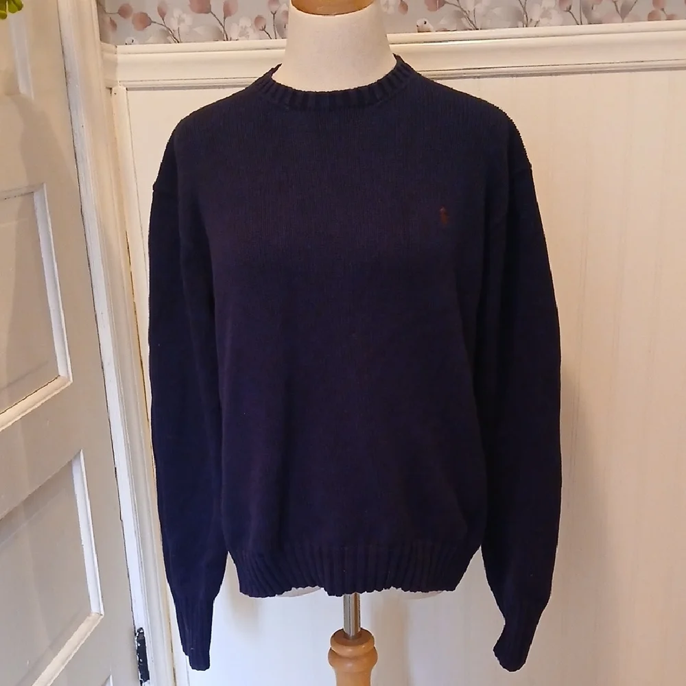 Polo Ralph Lauren Dark Blue Crewneck Sweater